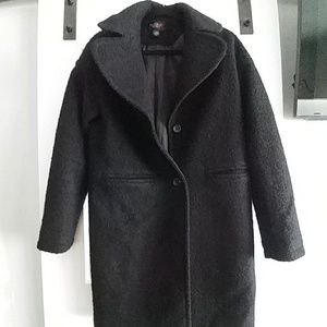 Black Wool Coat